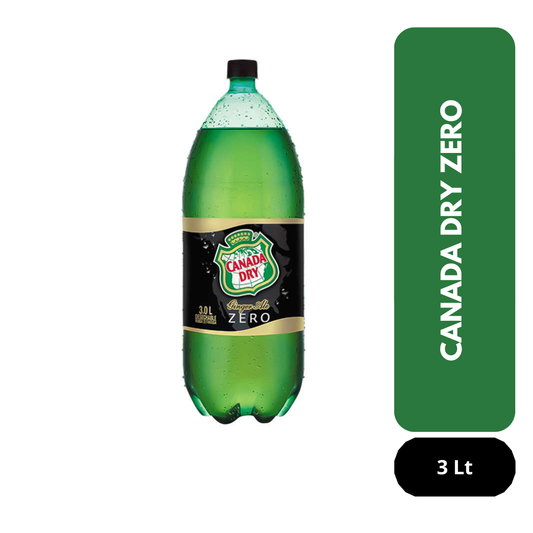 Canada Dry Zero 3Lt, desechable