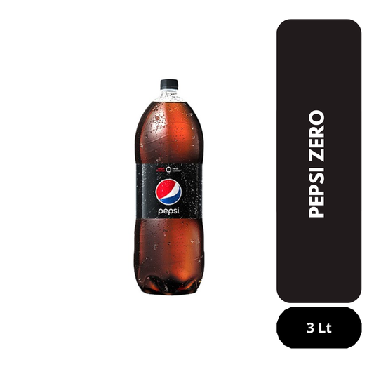 Pepsi zero 3 Lt, desechable