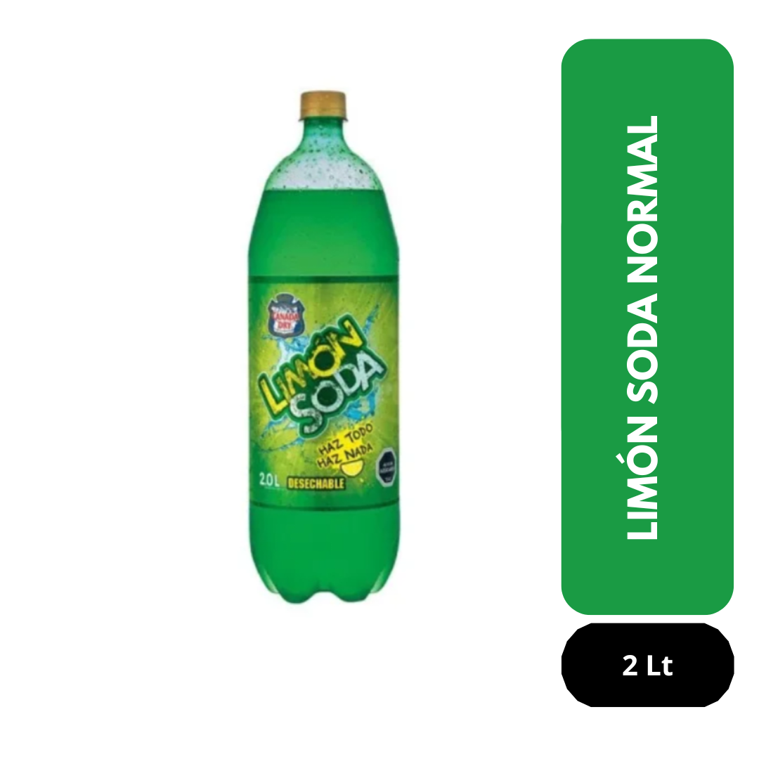 Limón Soda 2Lt, desechable