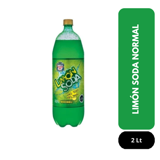 Limón Soda 2Lt, desechable