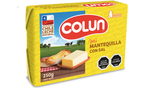 Mantequilla colun 250 gramos c/ sal