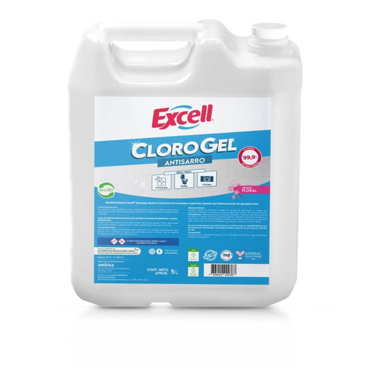 Cloro gel Excell 5 Lt