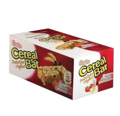Cereal Barra Frutos Rojos Costa 20u x 21gr