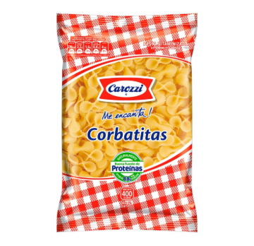 Corbatitas Carozzi 400 gramos