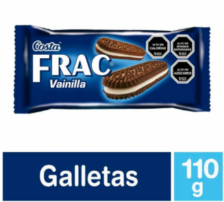 Galletas Frac 110gr Vainilla