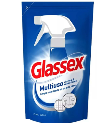 Glassex multiuso 420 ml Doypack