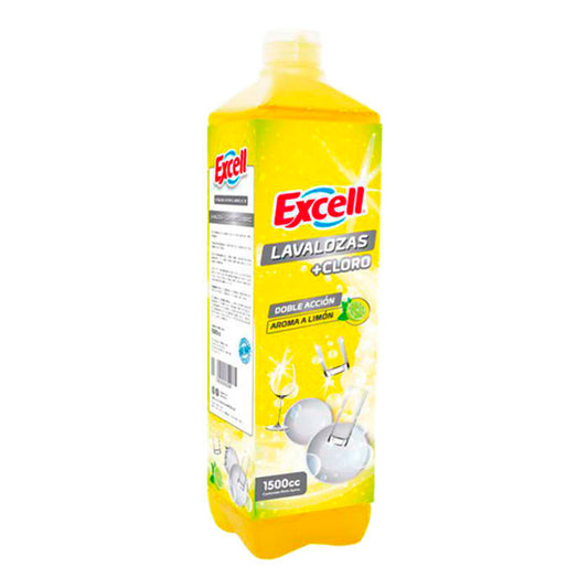 Lavalozas con cloro Excell 1,5 Lt