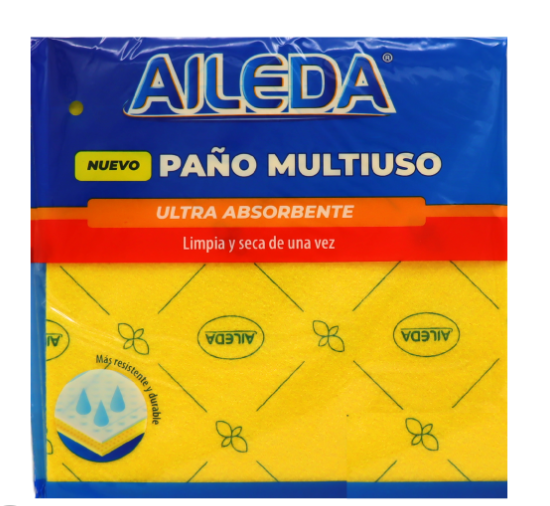 Paño Amarillo Aileda 6 Unidades