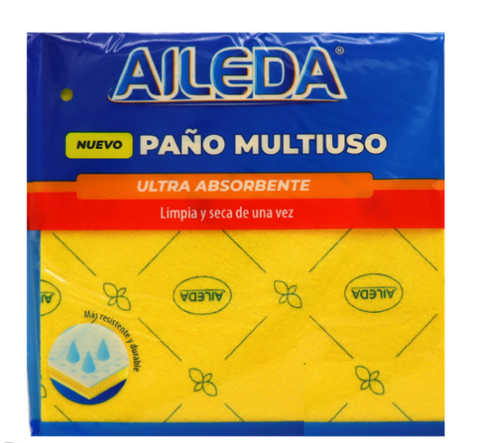 Paño Amarillo Aileda 6 Unidades