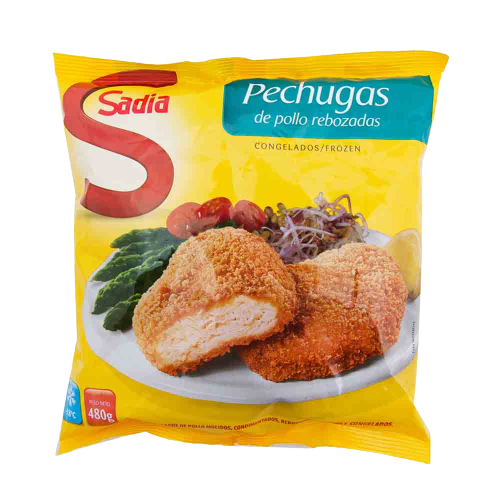 Pechuga rebozada 480 gramos Sadia