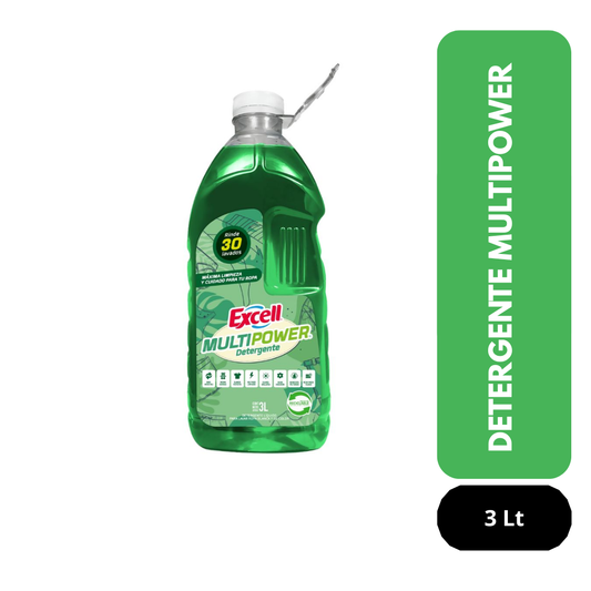 Detergente Multipower Excell 3 Lt
