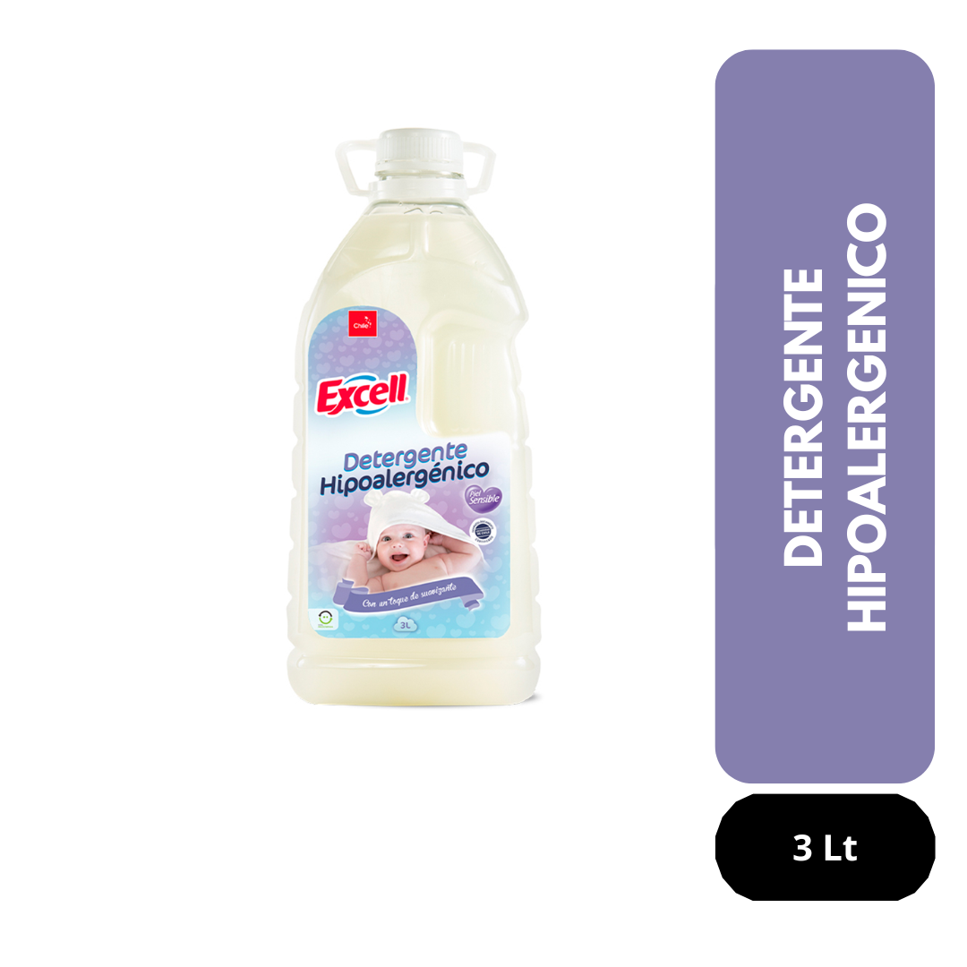 Detergente Hipoalergenico Excell 3 Lt