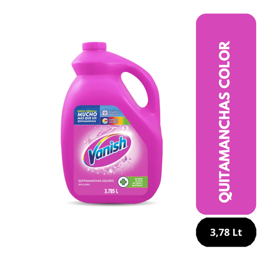 Vanish quitamanchas color liquido 3,78 Lt