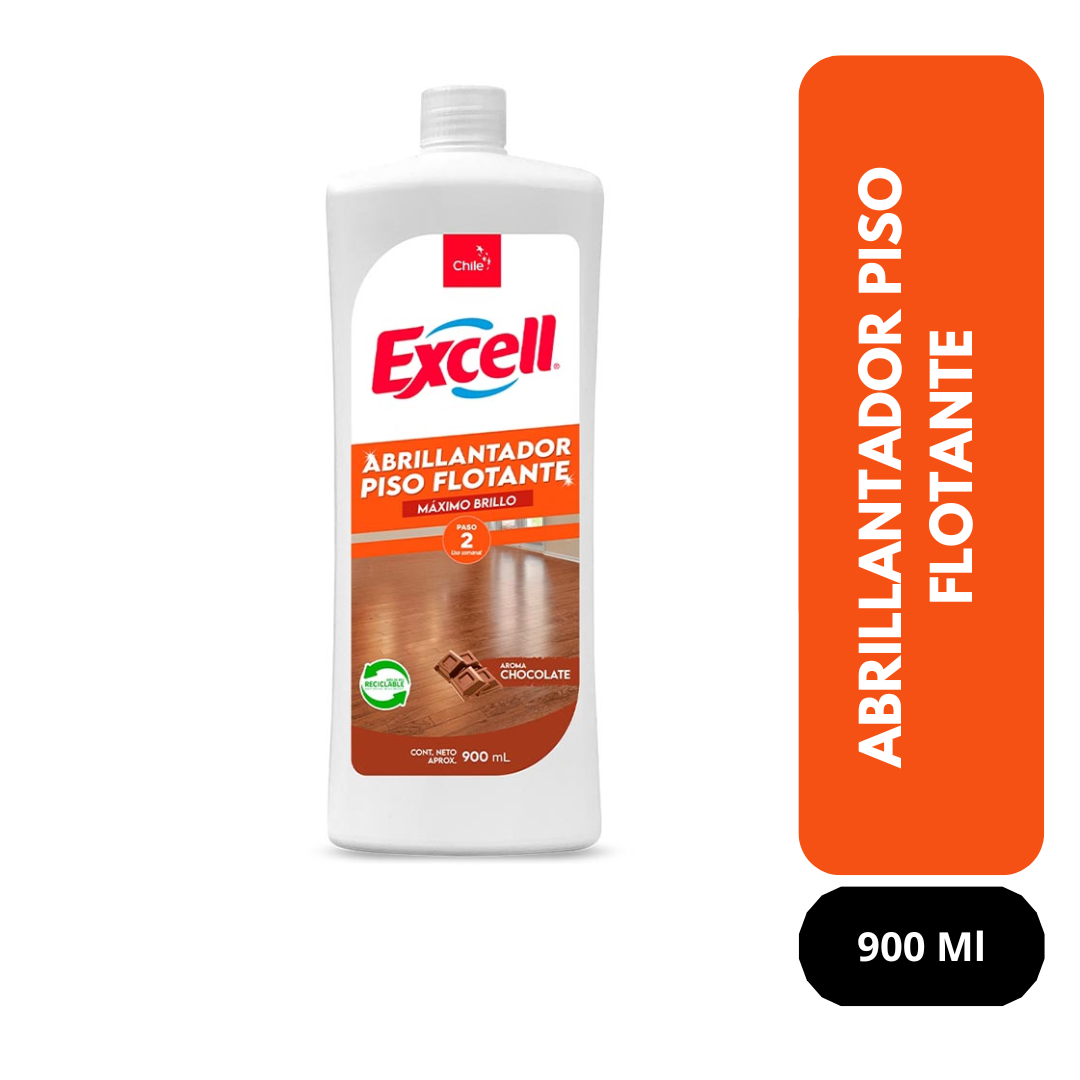 Abrillantador Piso Flotante Excell 900 Ml