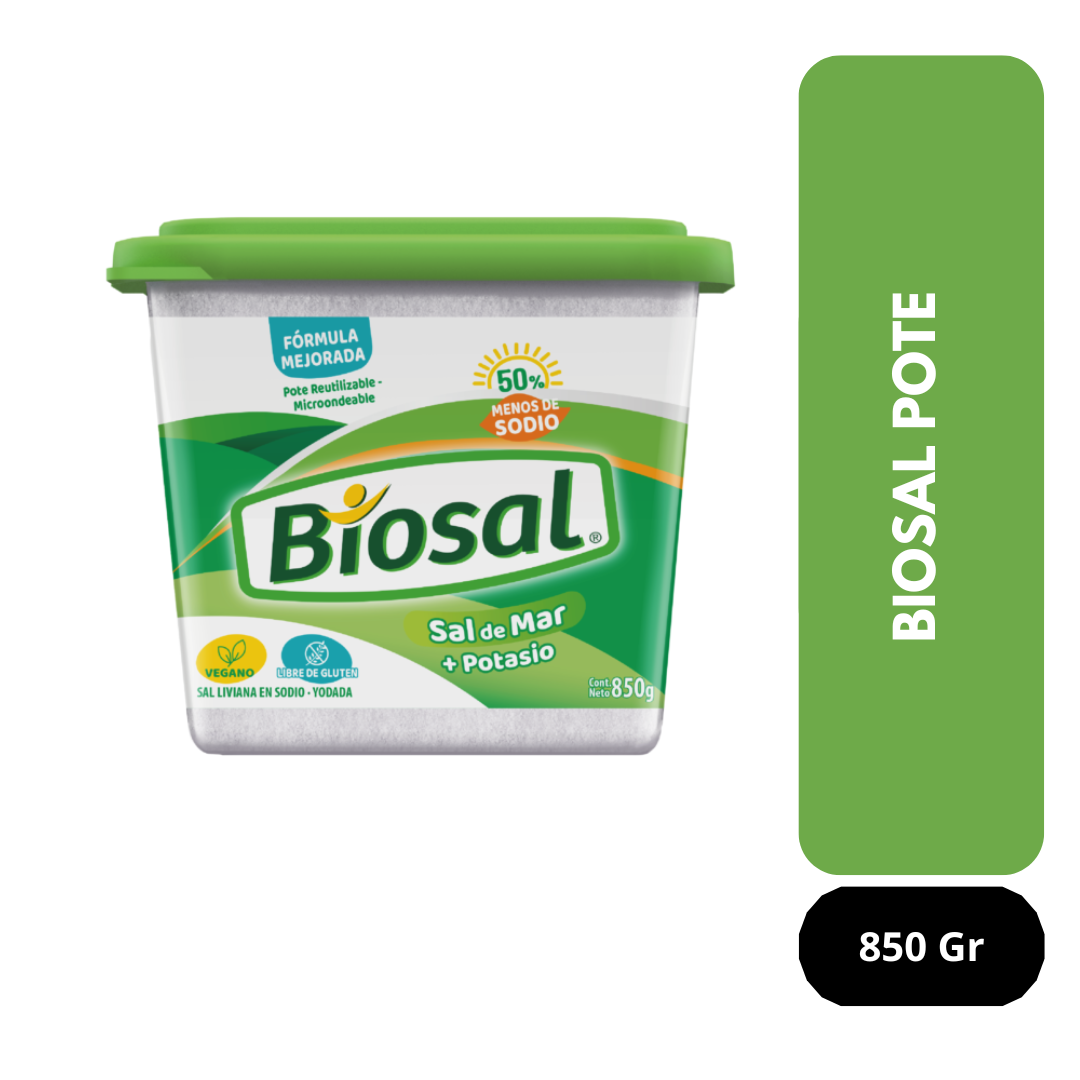 Biosal pote 850 gramos