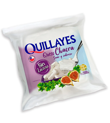 Queso Chacra Sin Lactosa Quillayes 350g