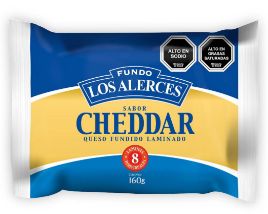 Queso Tipo Cheddar Los Alerces 160gr