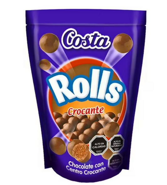 Rolls Crocante Chocolate 150gr