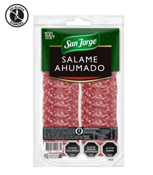 Salame Ahumado San Jorge 100gr
