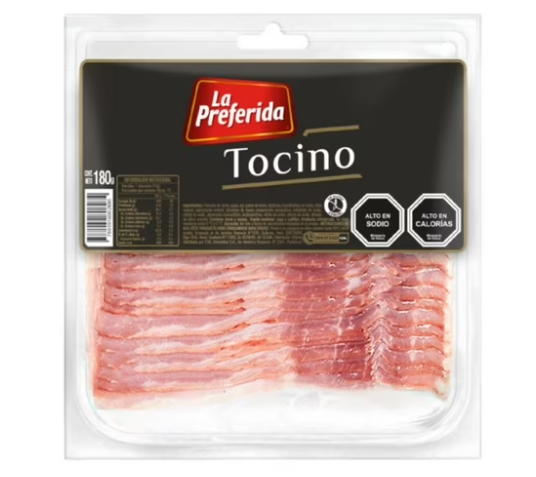 Tocino Tradicional La Preferida 180gr