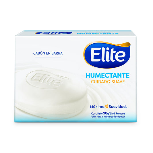 Jabón en barra Elite humectante 90 gramos