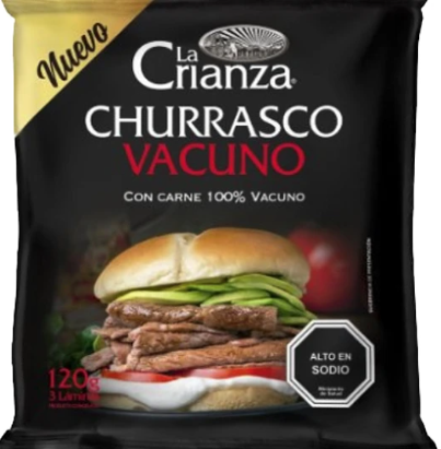 Churrasco vacuno La crianza 120 gramos
