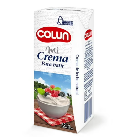 Crema Colún 200cc