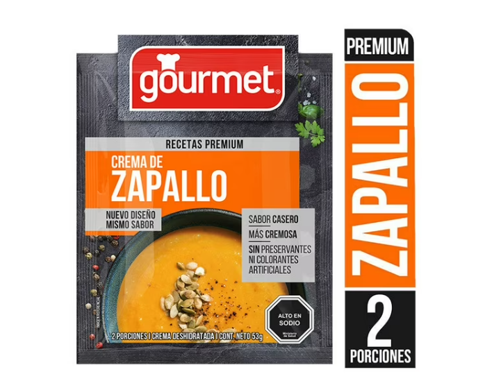 Crema Zapallo Gourmet 53gr