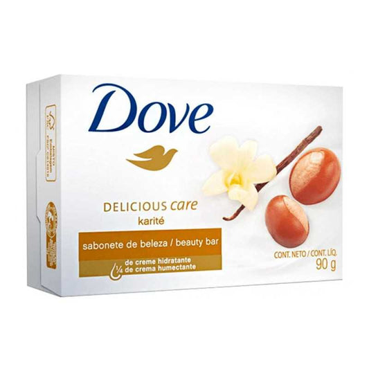 Jabón en barra Dove karité 90 gramos