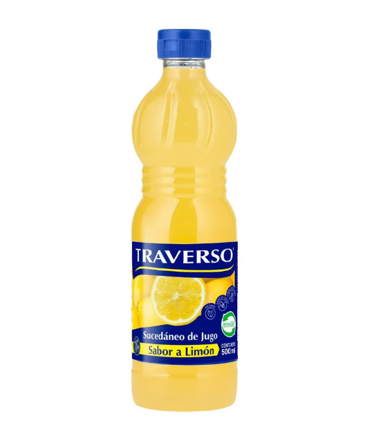Sucedáneo Limón Tradicional Traverso 500ml