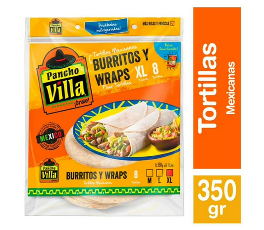Burritos XL Pancho Villa 8u