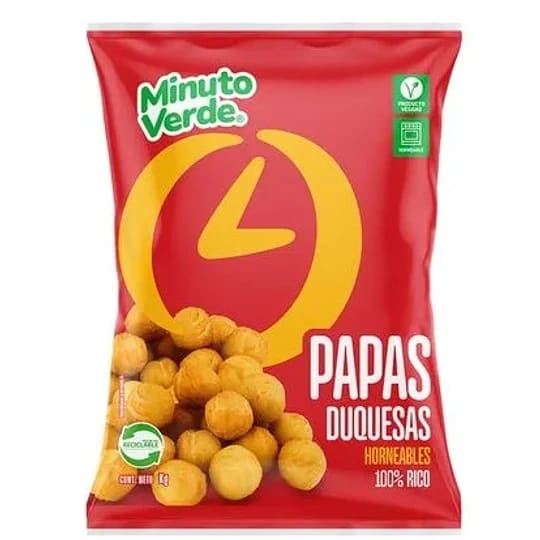 Papas duquesas Minuto Verde 2,5 Kg