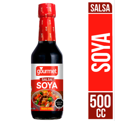 Salsa de soya gourmet 500 cc