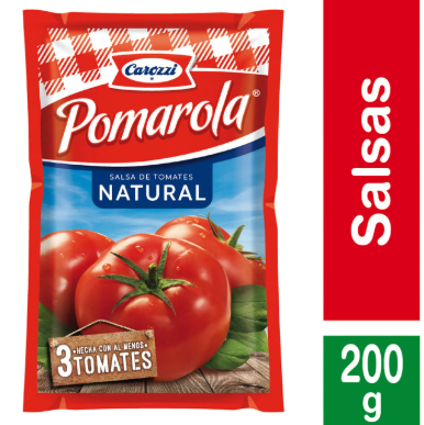 Salsa de tomate Pomarola 200 gramos