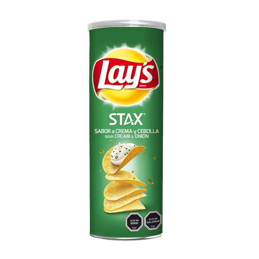 Lays stax cebolla 134 gramos