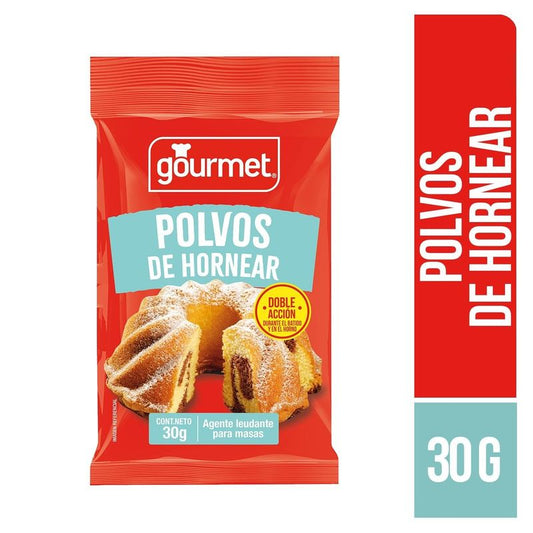 Polvo de hornear gourmet 30 gr