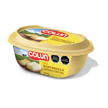 Mantequilla colun 200 gramos c/ sal